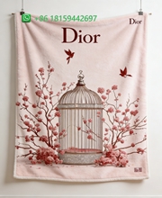 Dior Throw Blankets